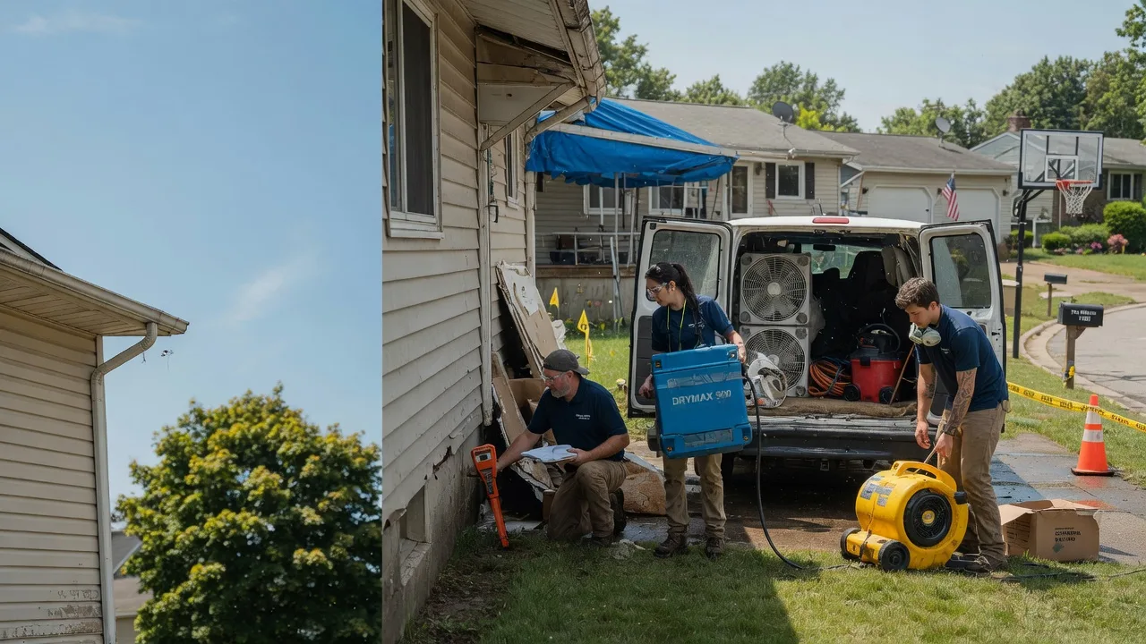 Ceiling Leak Cleanup in Cokato, MN near me